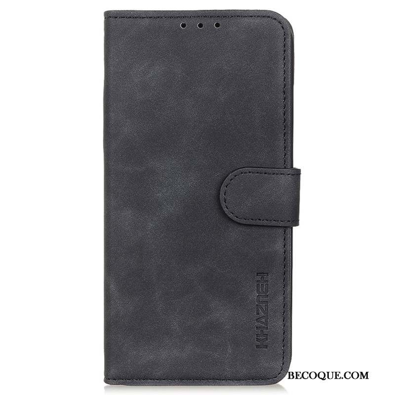 Housse Xiaomi 14 Pro Simili Cuir Vintage KHAZNEH