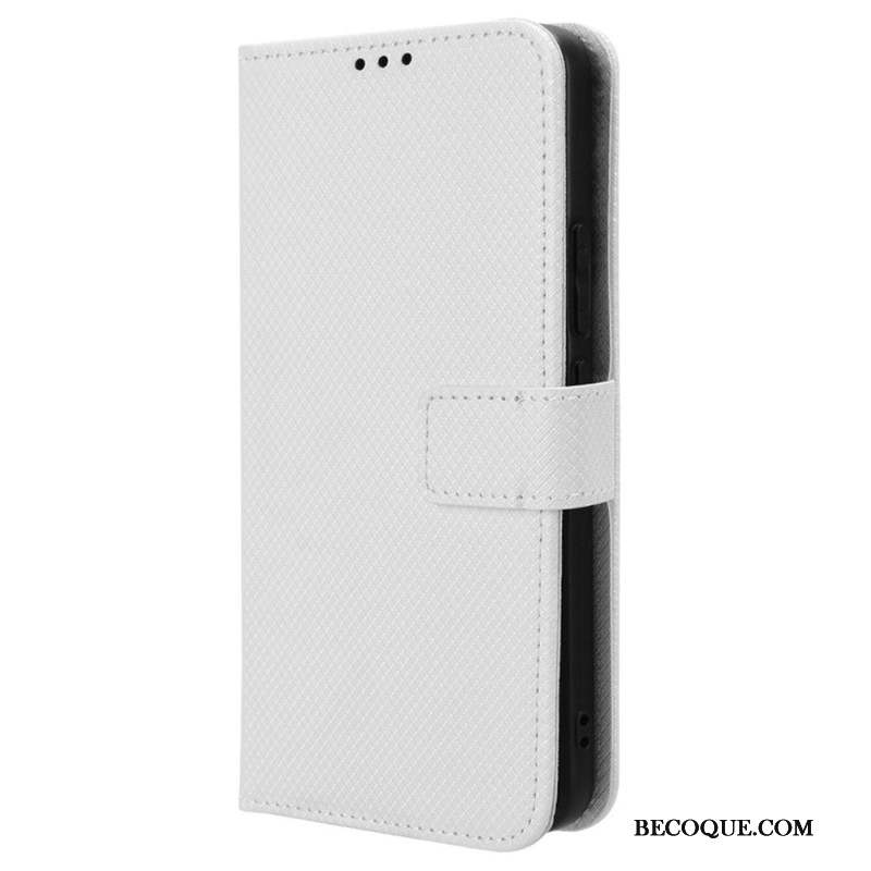 Housse Xiaomi 14 ProTexture Pointillés à Lanière