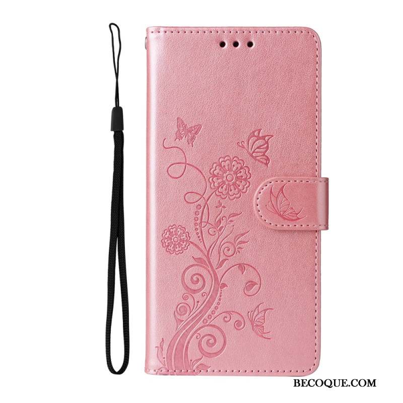 Housse Xiaomi 14T Pro Motif Papillons et Fleurs