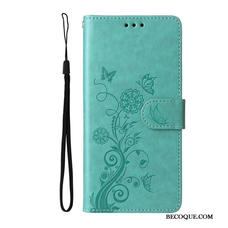 Housse Xiaomi 14T Pro Motif Papillons et Fleurs