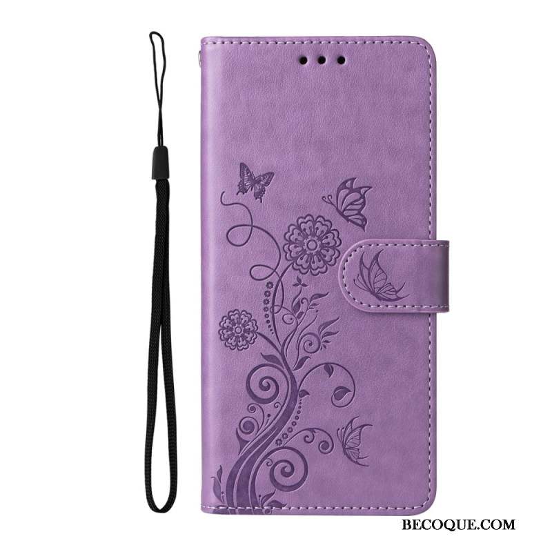 Housse Xiaomi 14T Pro Motif Papillons et Fleurs