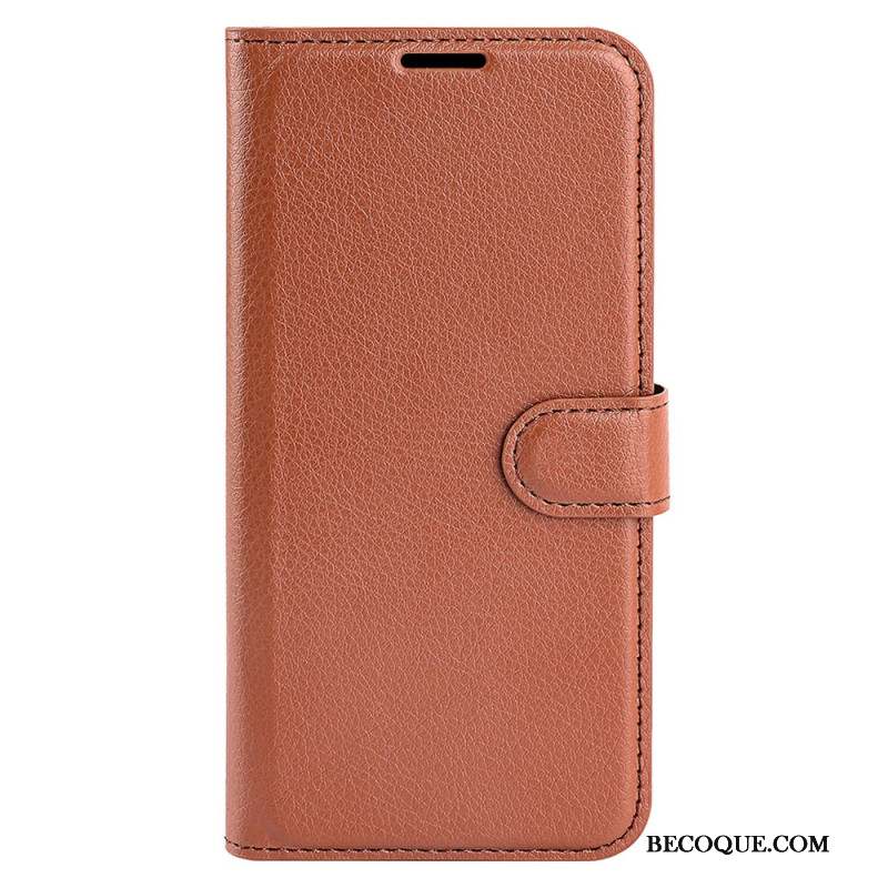 Housse Xiaomi 14T Pro Simili Cuir Litchi