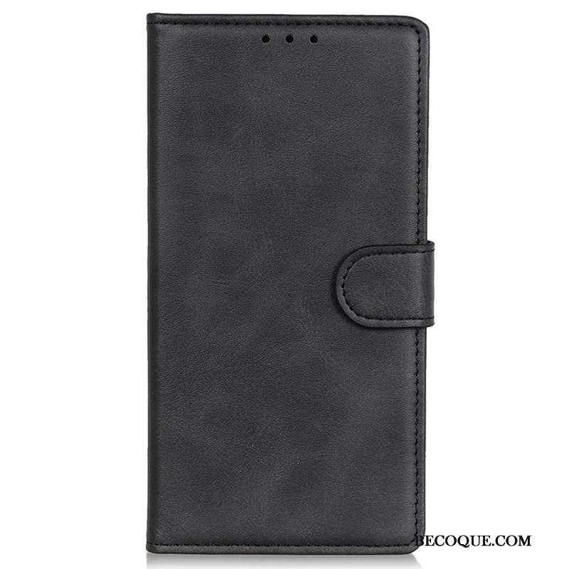 Housse Xiaomi 14T Pro Simili Cuir Mat