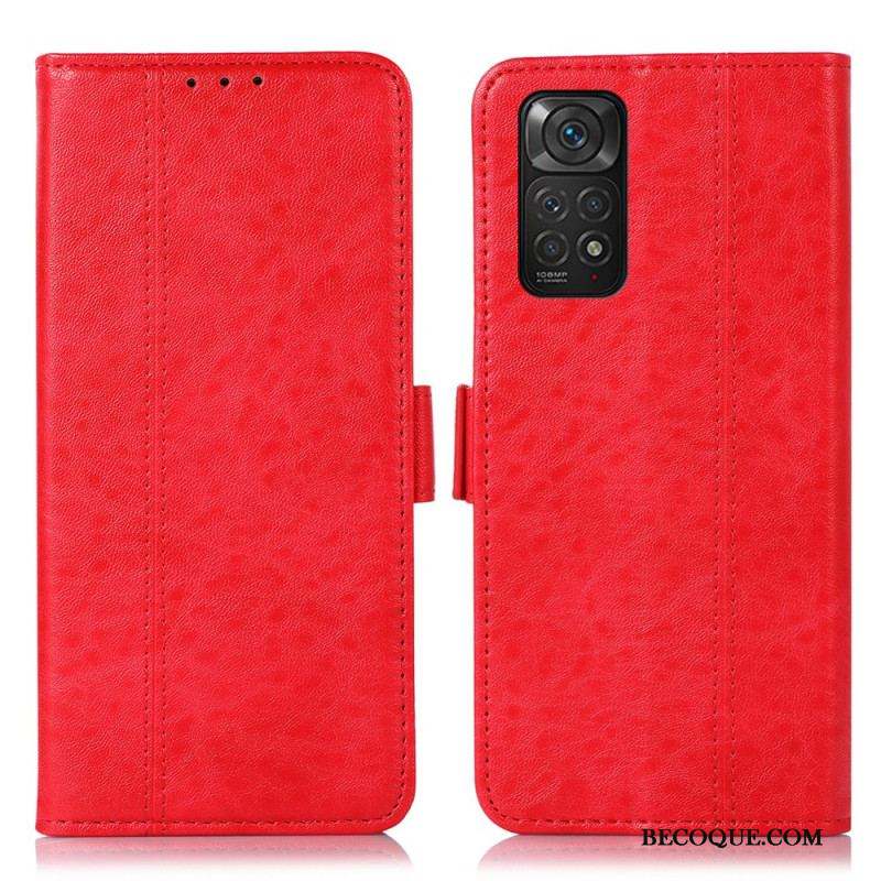 Housse Xiaomi Redmi Note 11 / 11s Coutures Subtile