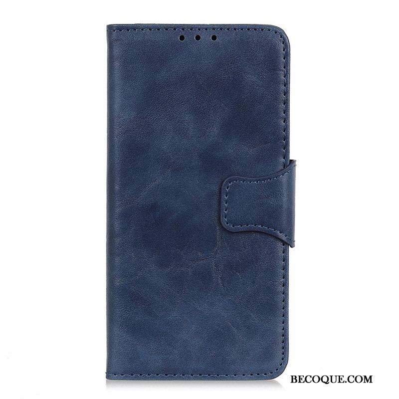 Housse Xiaomi Redmi Note 11 Pro / Note 11 Pro 5G Cuir Fendu Fermoir Réversible