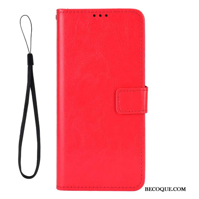 Housse Xiaomi Redmi Note 13 4G Simili Cuir Flashy à Lanière