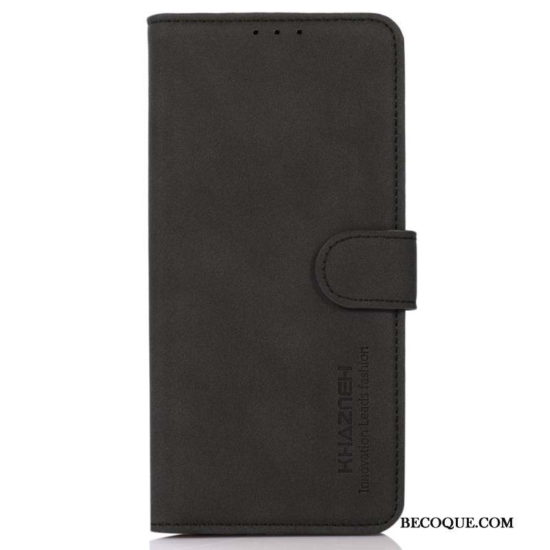 Housse Xiaomi Redmi Note 13 4G Style Cuir Rétro KHAZNEH