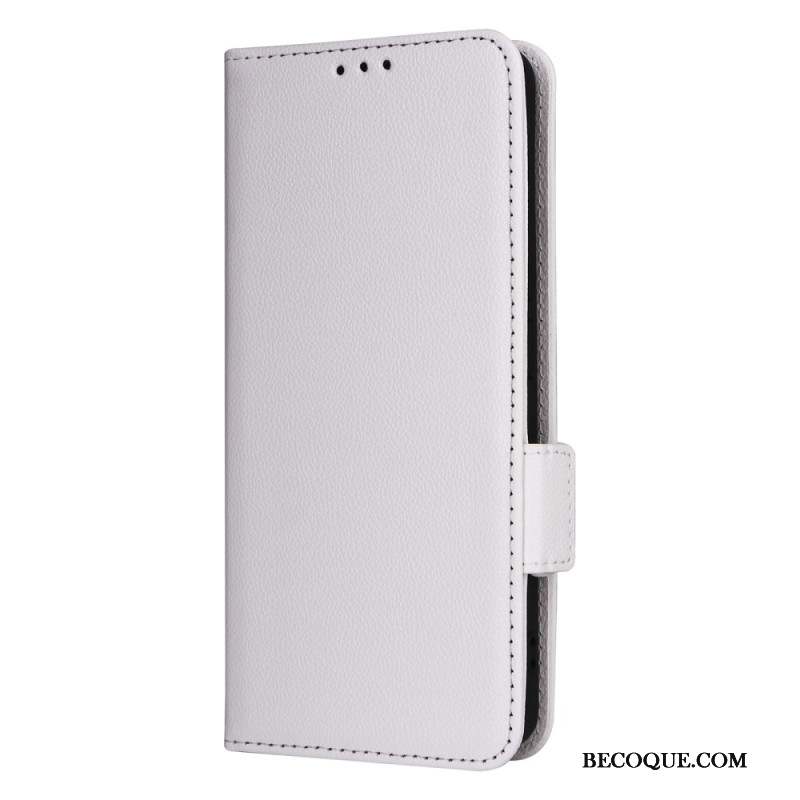 Housse Xiaomi Redmi Note 13 4G Style Cuir avec Lanière