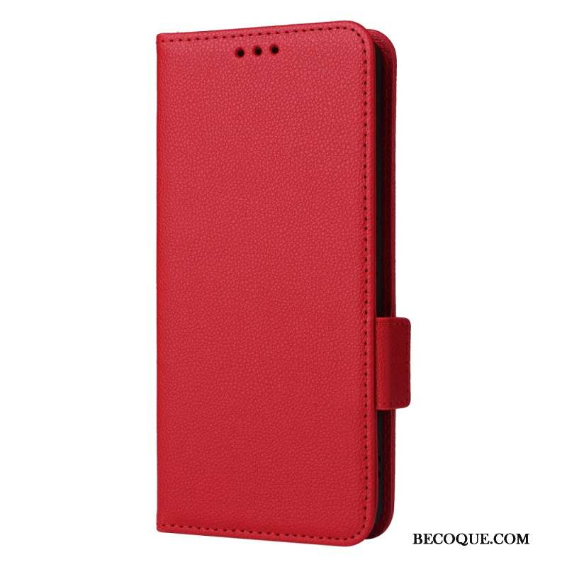 Housse Xiaomi Redmi Note 13 4G Style Cuir avec Lanière