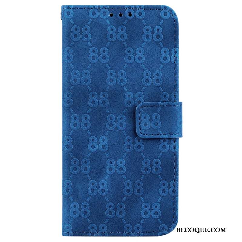 Housse Xiaomi Redmi Note 13 5G Design 88 à Lanière