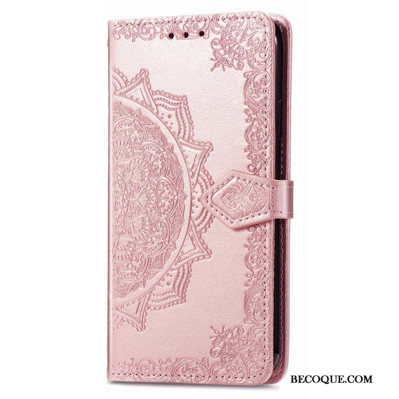 Housse Xiaomi Redmi Note 13 5G Mandala Baroque à Lanière