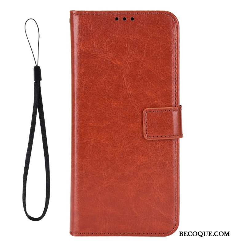 Housse Xiaomi Redmi Note 13 5G Simili Cuir Flashy à Lanière