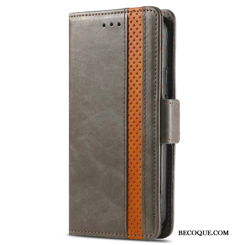 Housse Xiaomi Redmi Note 13 5G Vintage avec Blocage RFID CASENEO