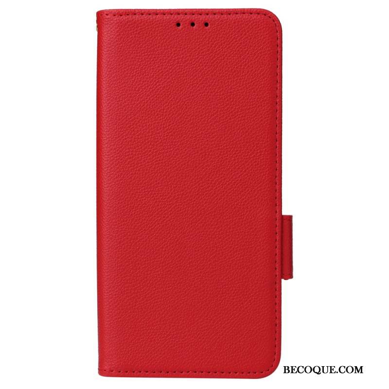 Housse Xiaomi Redmi Note 13 5G avec Portefeuille à Lanière