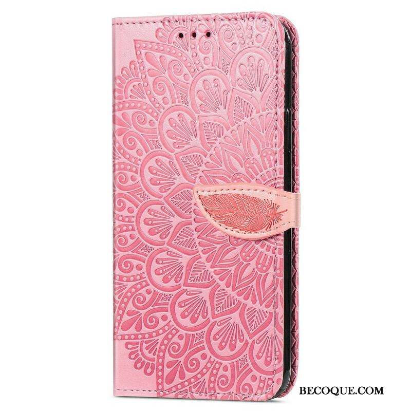 Housse iPhone 13 Mini Feuilles Tribales