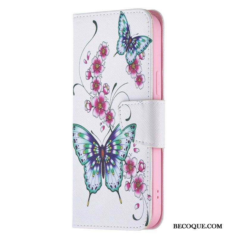 Housse iPhone 13 Pro Max Incroyables Papillons