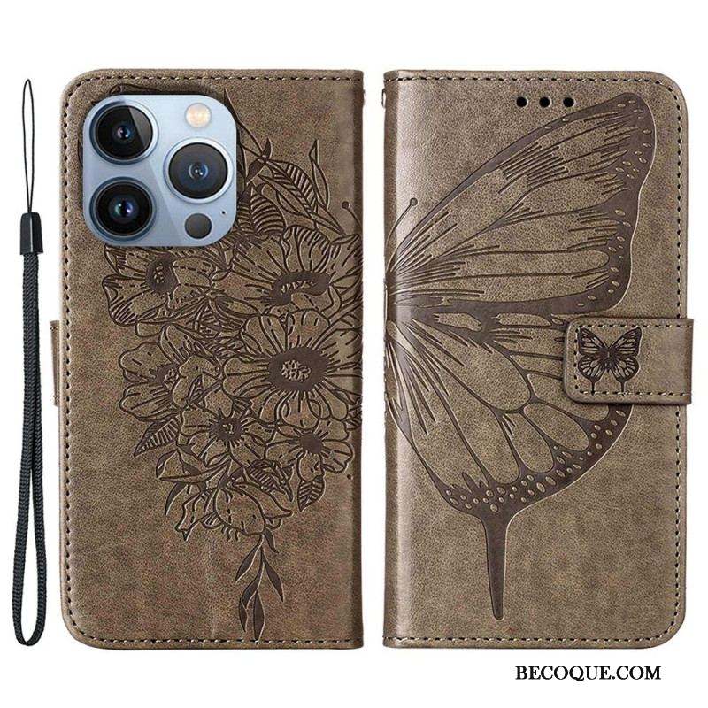 Housse iPhone 14 Plus Papillon Design