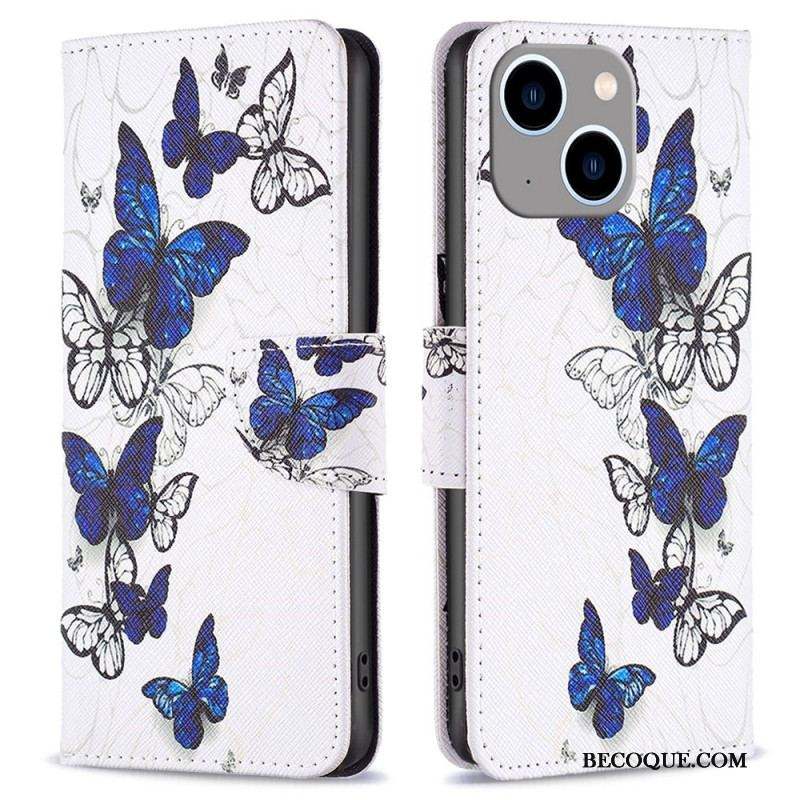 Housse iPhone 14 Plus Papillons du Monde