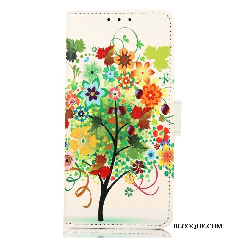 Housse iPhone 14 Pro Max Arbre Fleurie