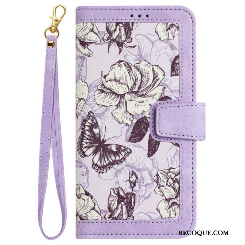 Housse iPhone 15 Luxury Flowers