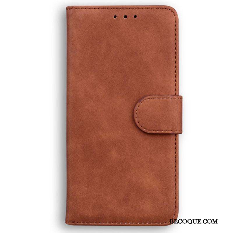 Housse iPhone 15 Plus Style Cuir Douceur