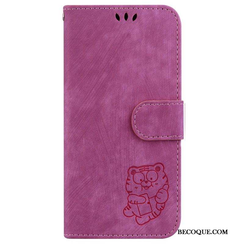 Housse iPhone 15 Pro Cute Tiger