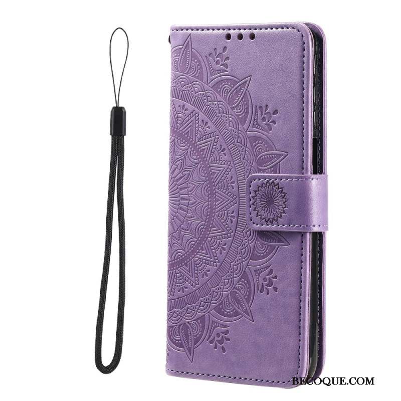 Housse iPhone 16 Plus Mandala Soleil