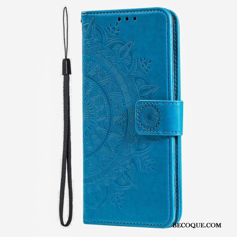 Housse iPhone 16 Plus Mandala Soleil