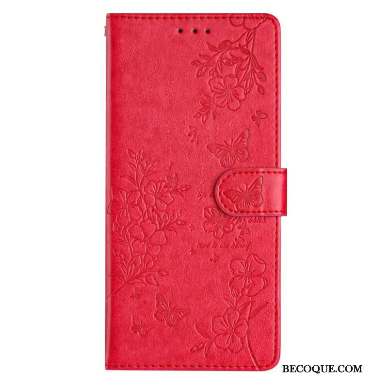 Housse iPhone 16 Pro Max Floralie et Papillons