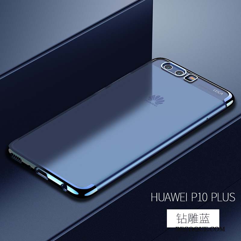 Huawei P10 Plus Protection Transparent Personnalité Coque De Téléphone Incassable Étui