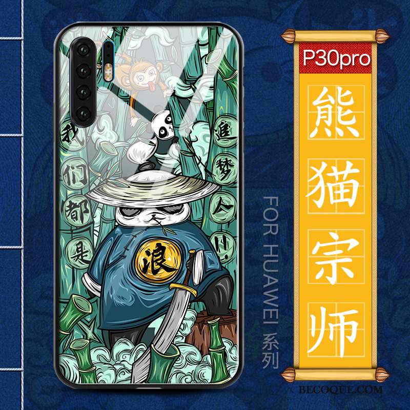 Huawei P30 Pro Coque Tendance Incassable Étui Miroir Protection Personnalité