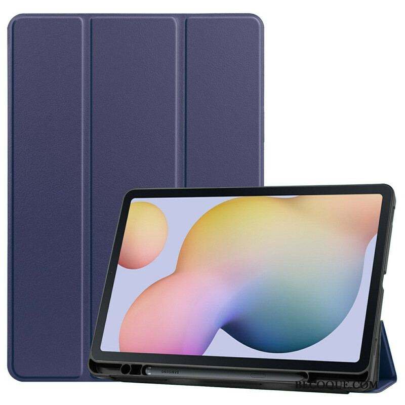 Smart Case Samsung Galaxy Tab S8 / Tab S7 Trois Volets Porte-Stylet