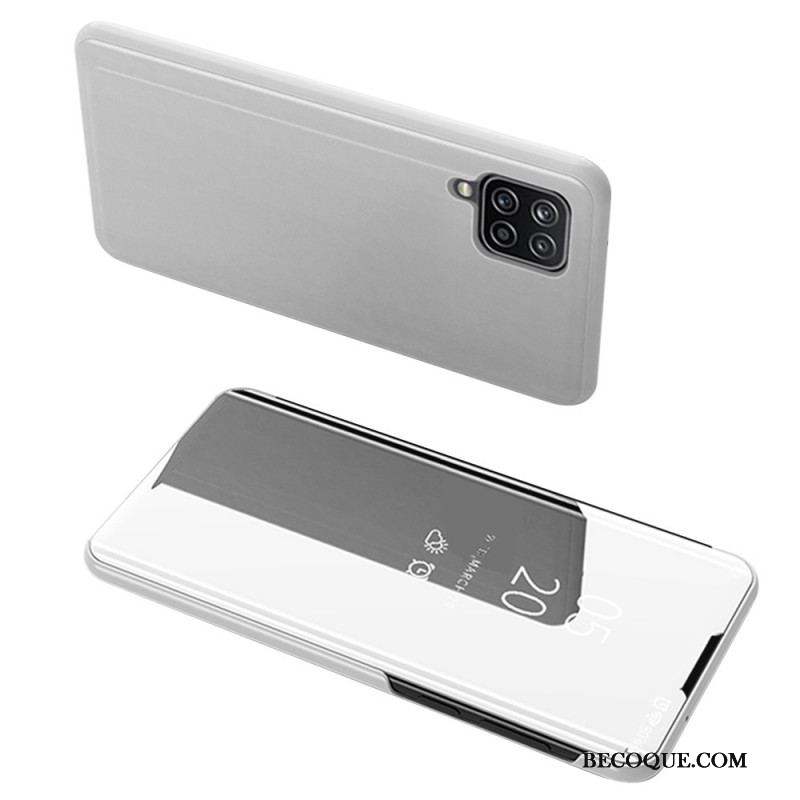 View Cover Samsung Galaxy M32 Miroir et Simili Cuir