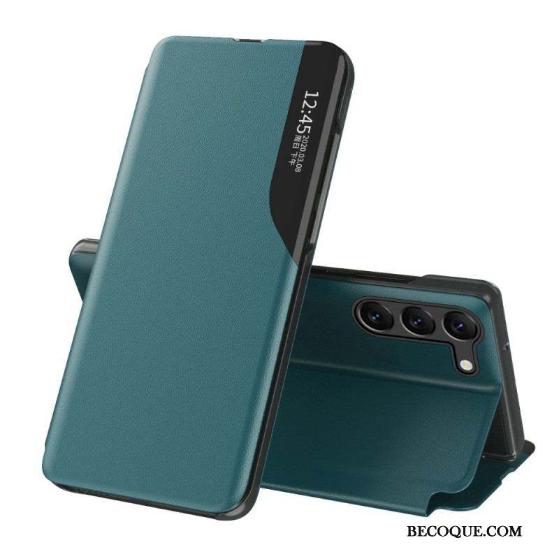 View Cover Samsung Galaxy S23 5G Simili Cuir