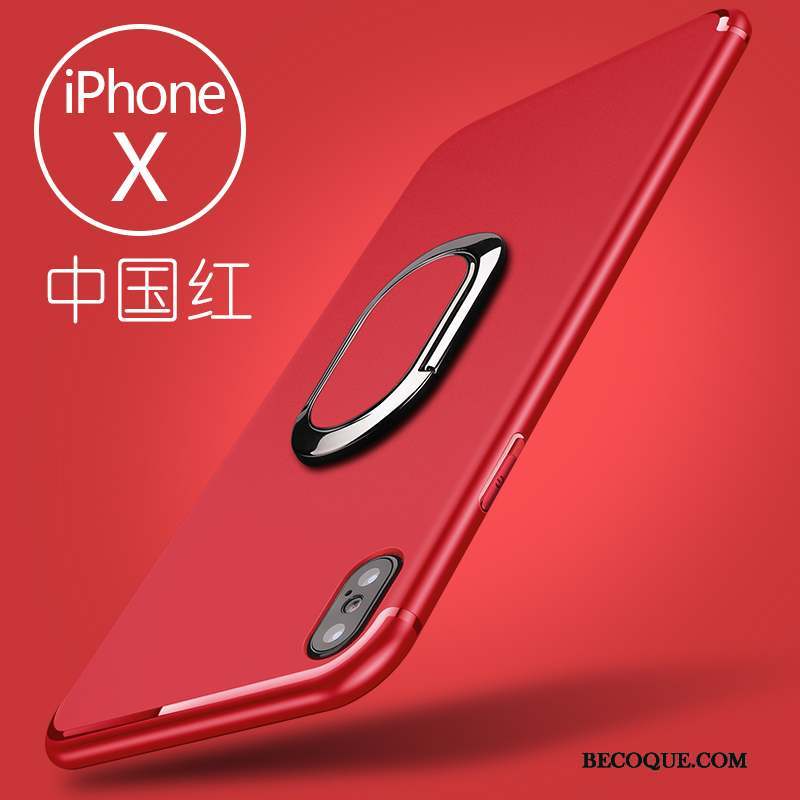 iPhone X Silicone Étui Coque De Téléphone Fluide Doux Délavé En Daim Support