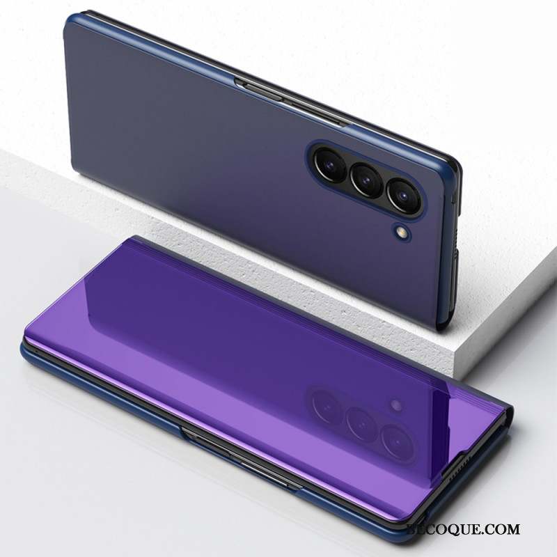 Étui Samsung Galaxy Z Fold 5 Couverture Miroir