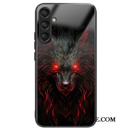 Coque Galaxy A16 4G / 5G Verre Trempé Loup Rouge