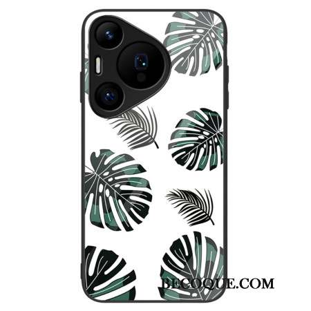 Coque Huawei Pura 70 Pro Feuilles Vertes