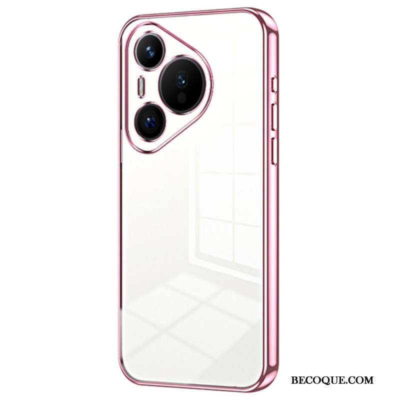 Coque Huawei Pura 70 Rebords Style Métal