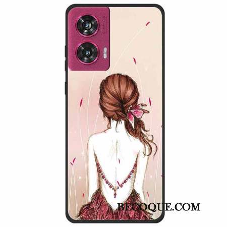 Coque Motorola Edge 50 Fusion Fille Esquisse