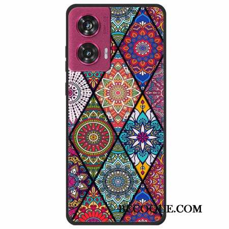 Coque Motorola Edge 50 Fusion Fleur de Mandala