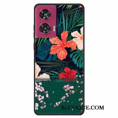 Coque Motorola Edge 50 Fusion Fleurs Colorées