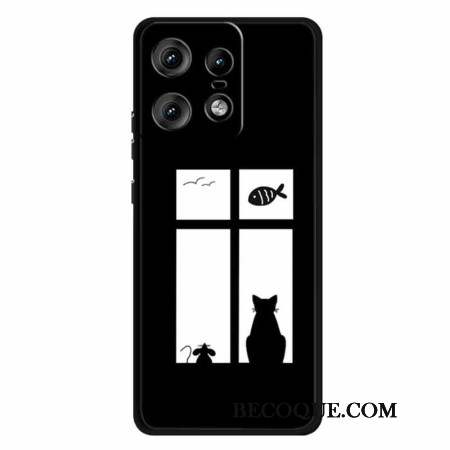 Coque Motorola Edge 50 Pro Chat et Souris