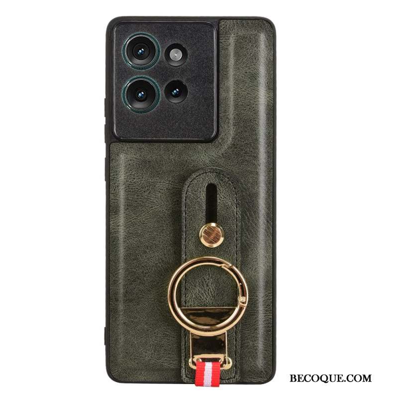 Coque Motorola Edge 50 Sangle et Ouvre-Bouteille