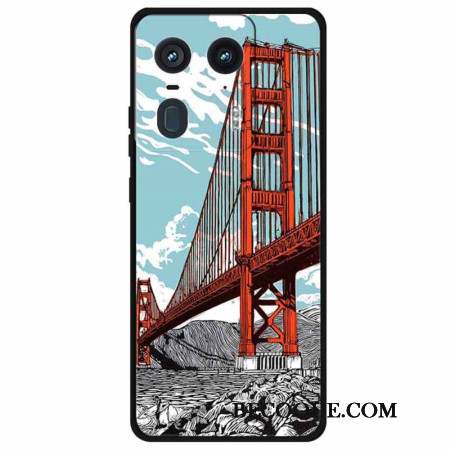 Coque Motorola Edge 50 Ultra Golden Gate