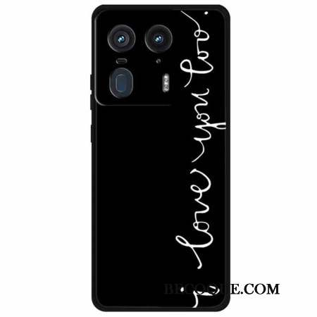 Coque Motorola Edge 50 Ultra I Love You Too