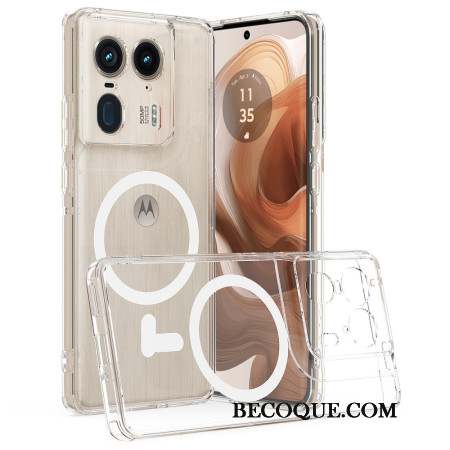 Coque Motorola Edge 50 Ultra Transparente Compatible avec MagSafe