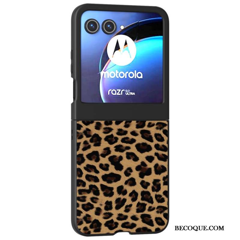 Coque Motorola Razr 50 5G Léopard