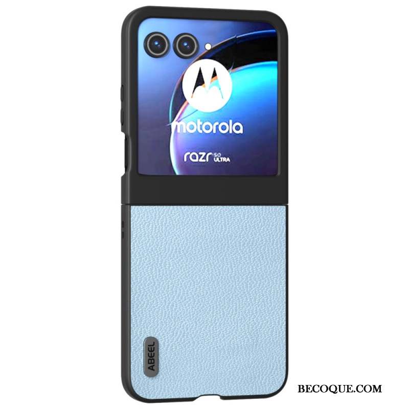 Coque Motorola Razr 50 5G Texture Litchi Antidérapante ABEEL