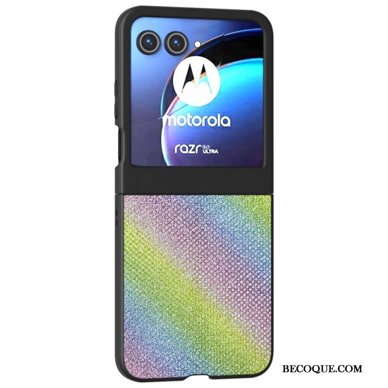 Coque Motorola Razr 50 5G Texture de Strass